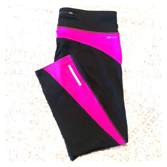 Nike Pants - NIKE Running Dri-Fit Crop Leggings